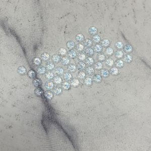 Aquamarine 3MM Flatback Resin Starlight Rhinestones