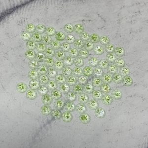 Lt Emerald 3MM Flatback Resin Starlight Rhinestones