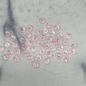 Lt Pink 3MM Flatback Resin Starlight Rhinestones