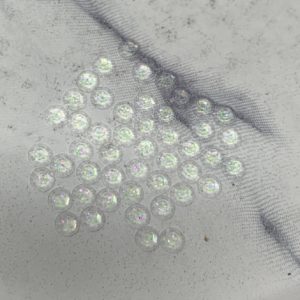 White 3MM Flatback Resin Starlight Rhinestones