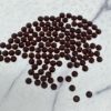 Burgundy 3MM Flatback Resin Jelly Rhinestones