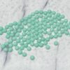 Lake Green 3MM Flatback Resin Jelly Rhinestones