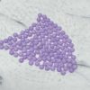 Lt. Amethyst 3MM Flatback Resin Jelly Rhinestones