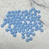 Lt. Sapphire 3MM Flatback Resin Jelly Rhinestones