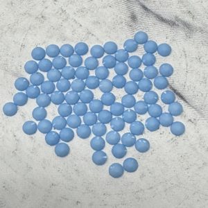 Lt. Sapphire 3MM Flatback Resin Jelly Rhinestones