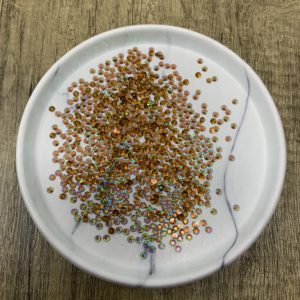 Daphnee –  3MM Flatback Resin Transparent Rhinestones