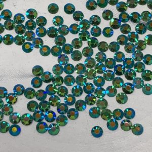 Sage –  3MM Flatback Resin Transparent Rhinestones