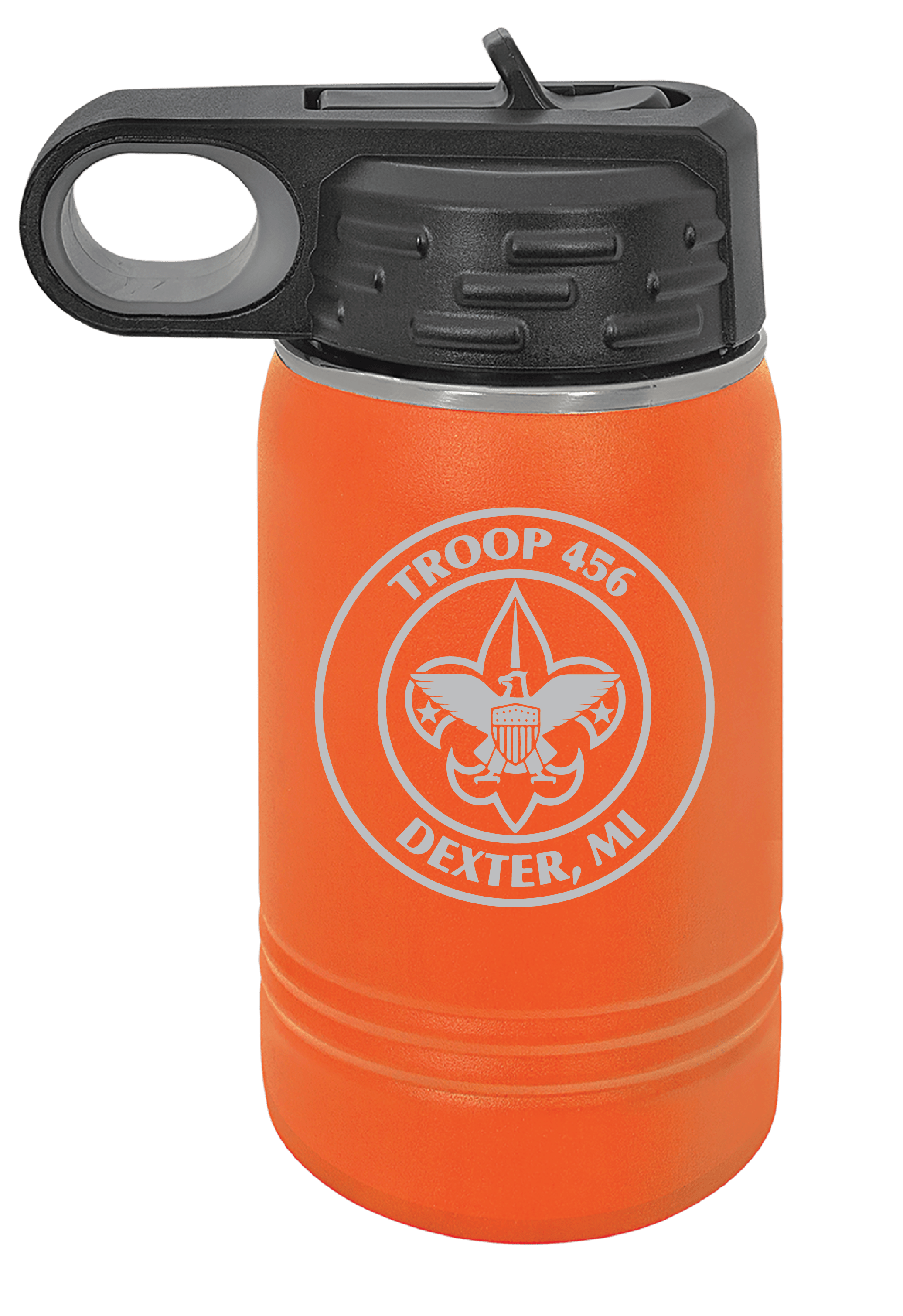 Troop 456 Engraved 12oz Hydrosport Tumbler