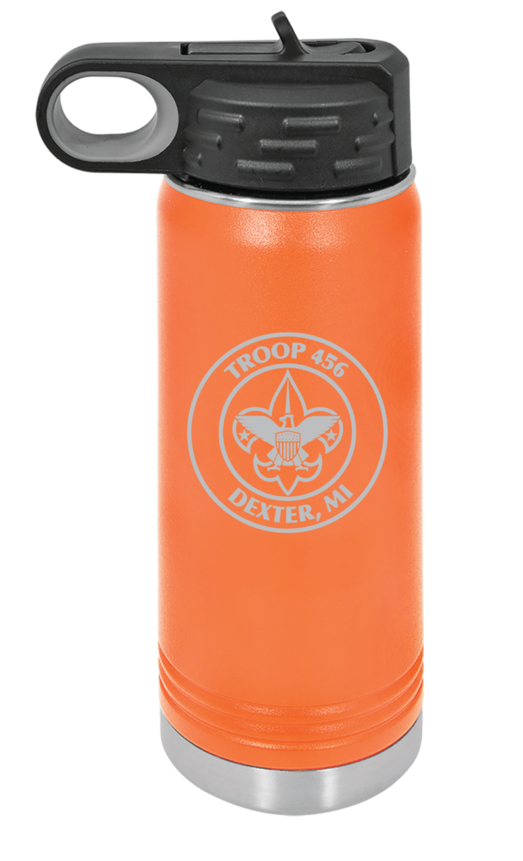 Troop 456  Engraved 32oz Hydrosport Tumbler