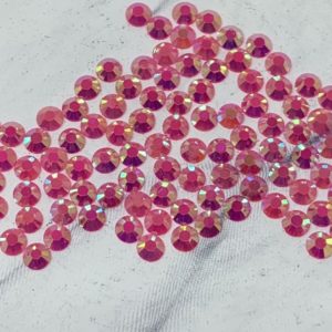 Scarlet –  4MM Flatback Resin Jelly Rhinestones