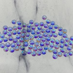 Eden –  4MM Flatback Resin Transparent Rhinestones