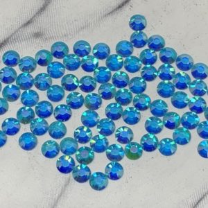 River –  4MM Flatback Resin Transparent Rhinestones