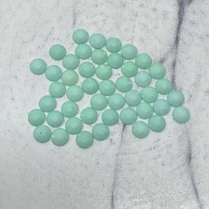 Lake Green Macaroon 5MM Flatback Resin Jelly Rhinestones