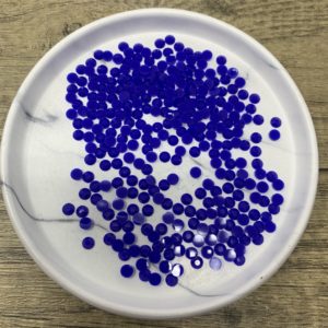 Dk Blue 5MM Flatback Resin Jelly Rhinestones