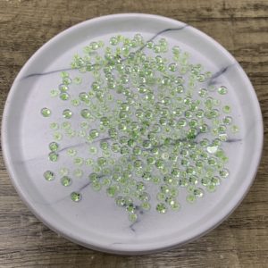 Lt Emerald 5MM Flatback Resin Starlight Rhinestones