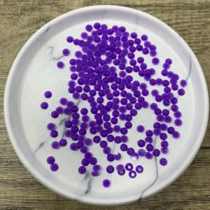 Lt Purple 5MM Flatback Resin Jelly Rhinestones