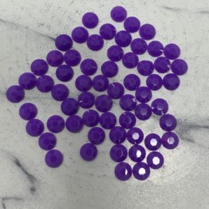 Lt Purple 5MM Flatback Resin Jelly Rhinestones