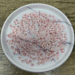 Red Pink 5MM Flatback Resin Starlight Rhinestones