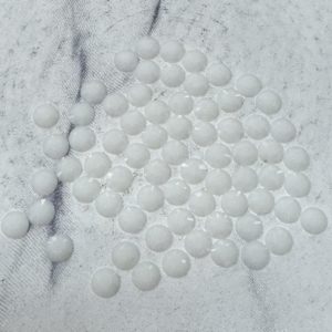 White 5MM Flatback Resin Jelly Rhinestones