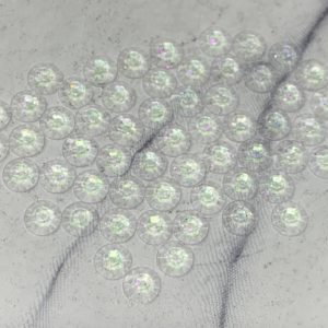 White 5MM Flatback Resin Starlight Rhinestones