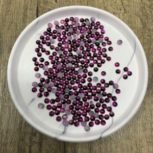 5MM Flat Back Two-Toned Pearls- Amethyst