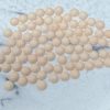 Very Lt. Peach 5MM Flatback Resin Jelly Rhinestones