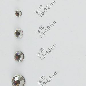 Lt Purple to Fuchsia – 5MM Flat Back UV Color To Color Resin Rhinestones