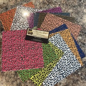 Colorful Leopard Vinyl Sheet Pack