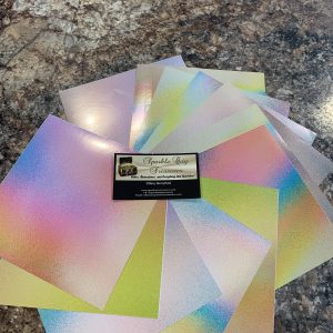 Textured Rainbow Vinyl Sheet Pack