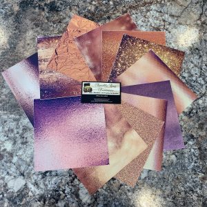 Rose Gold Texture Vinyl Sheet Pack
