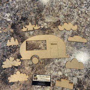 Camper DIY Kit with 8 Interchangeable Inserts
