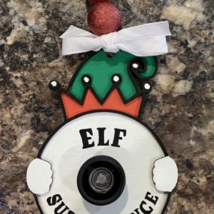 Elf Surveillance Ornament DIY Kit (unfinished)
