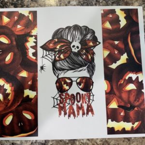 Spooky Mama – 20 Oz Skinny Straight Tumbler Wrap
