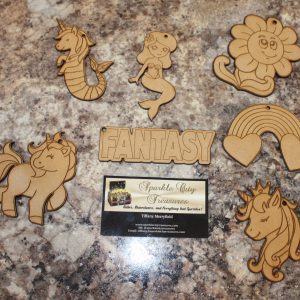 Fantasy Paintable Keychain Pack