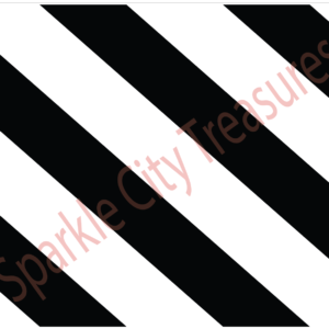 Diagonal Stripes – 20 Oz Skinny Straight Tumbler Rhinestone Template Wrap