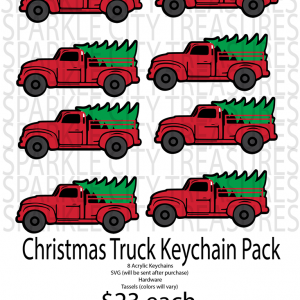 Truck Acrylic Key Chain