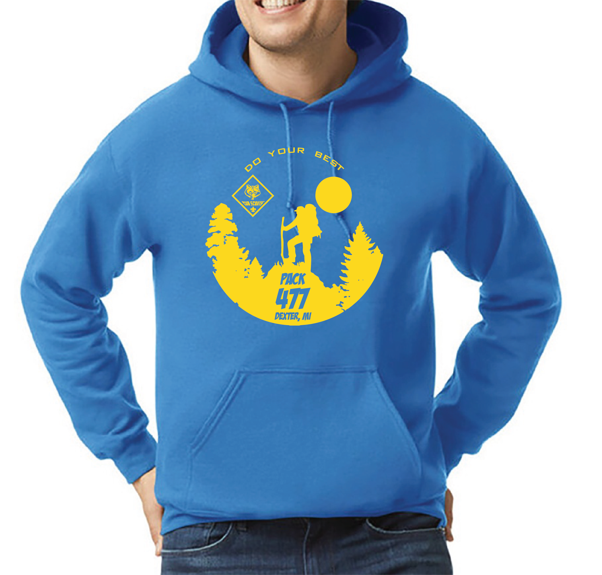 Pack 477 Adult Hoodie with Logo