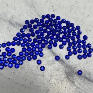 SS06 Flat Back Glass (Non Hot-fix) Rhinestones – Sapphire