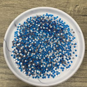 SS10 Flat Back Capri Blue Rhinestones