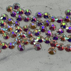 SS10 Flat Back Crystal AB Rhinestones