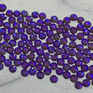 SS10 Flat Back Flame Blue Aurora Rhinestones