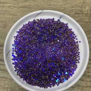 SS10 Flat Back Flame Blue Aurora Rhinestones