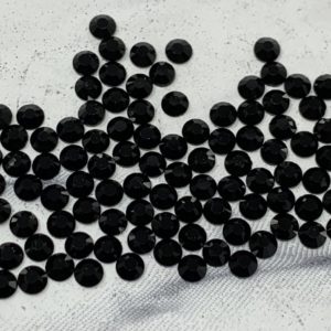 SS10 Flat Back Jet Rhinestones