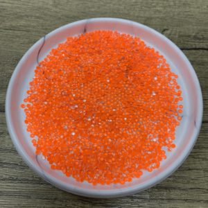 SS10 Flat Back Neon Orange Rhinestones