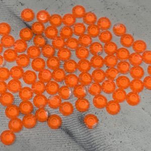 SS10 Flat Back Neon Orange Rhinestones