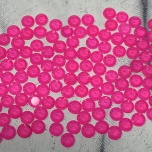 SS10 Flat Back Neon Pink Rhinestones