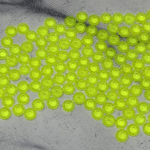 SS10 Flat Back Neon Yellow Rhinestones