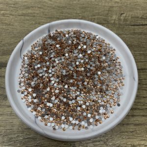 SS10 Flat Back Peach Rhinestones