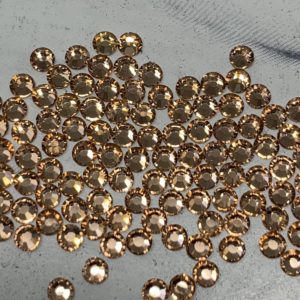 SS10 Flat Back Peach Rhinestones