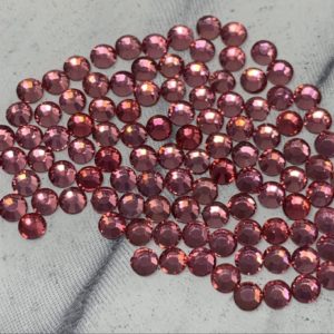 SS10 Flat Back Rose Rhinestones